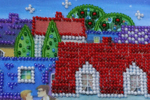 Bead Embroidery Kit Mini Bead embroidery kit Table for two
