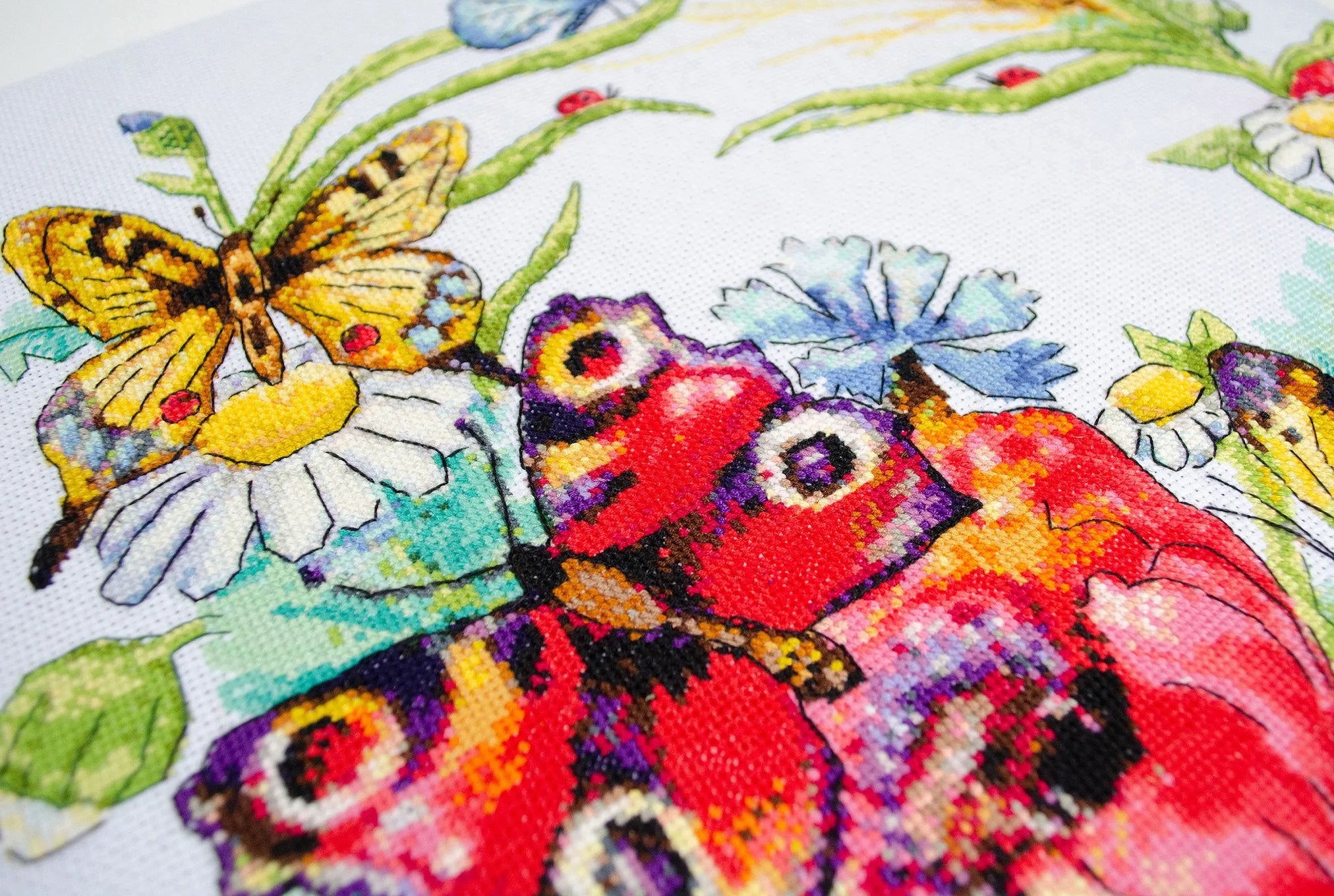 Cross Stitch Kit Cross-stitch kits Summer wreath