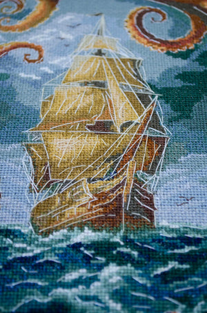 Cross Stitch Kit Cross-stitch kits The abyss (Adventure stories)