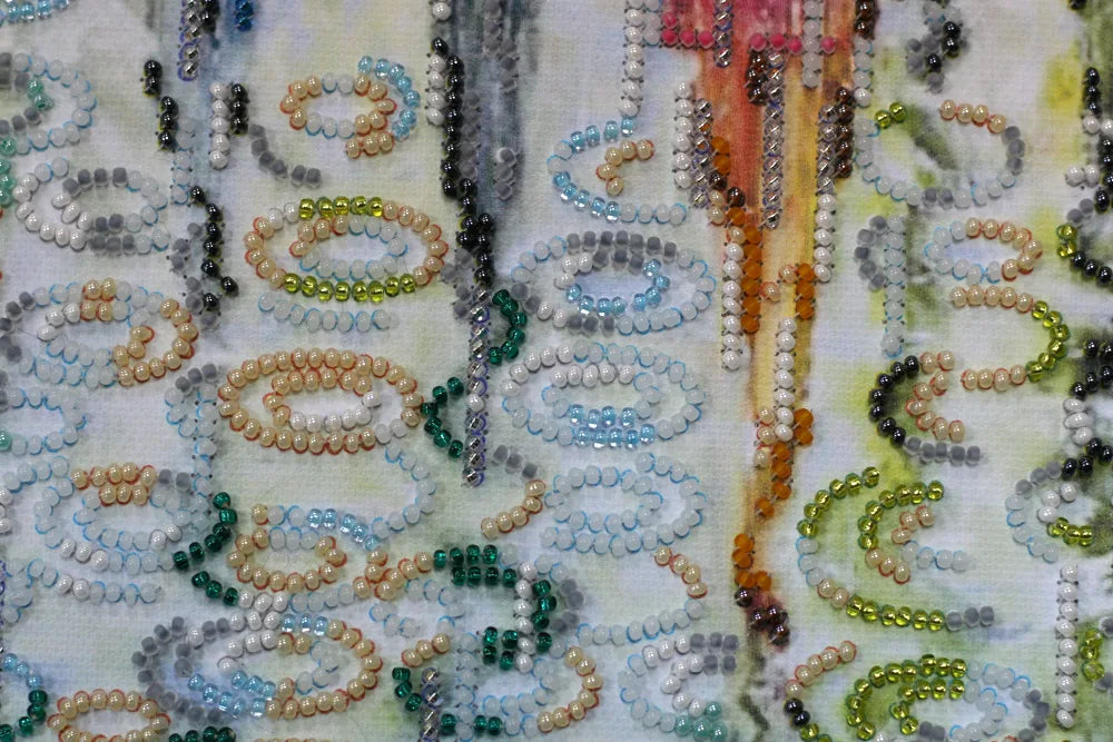 Bead Embroidery Kit Main Bead Embroidery Kit Cheerful umbrellas