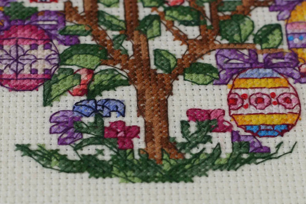 Cross Stitch Kit Cross-stitch kits Easter tree