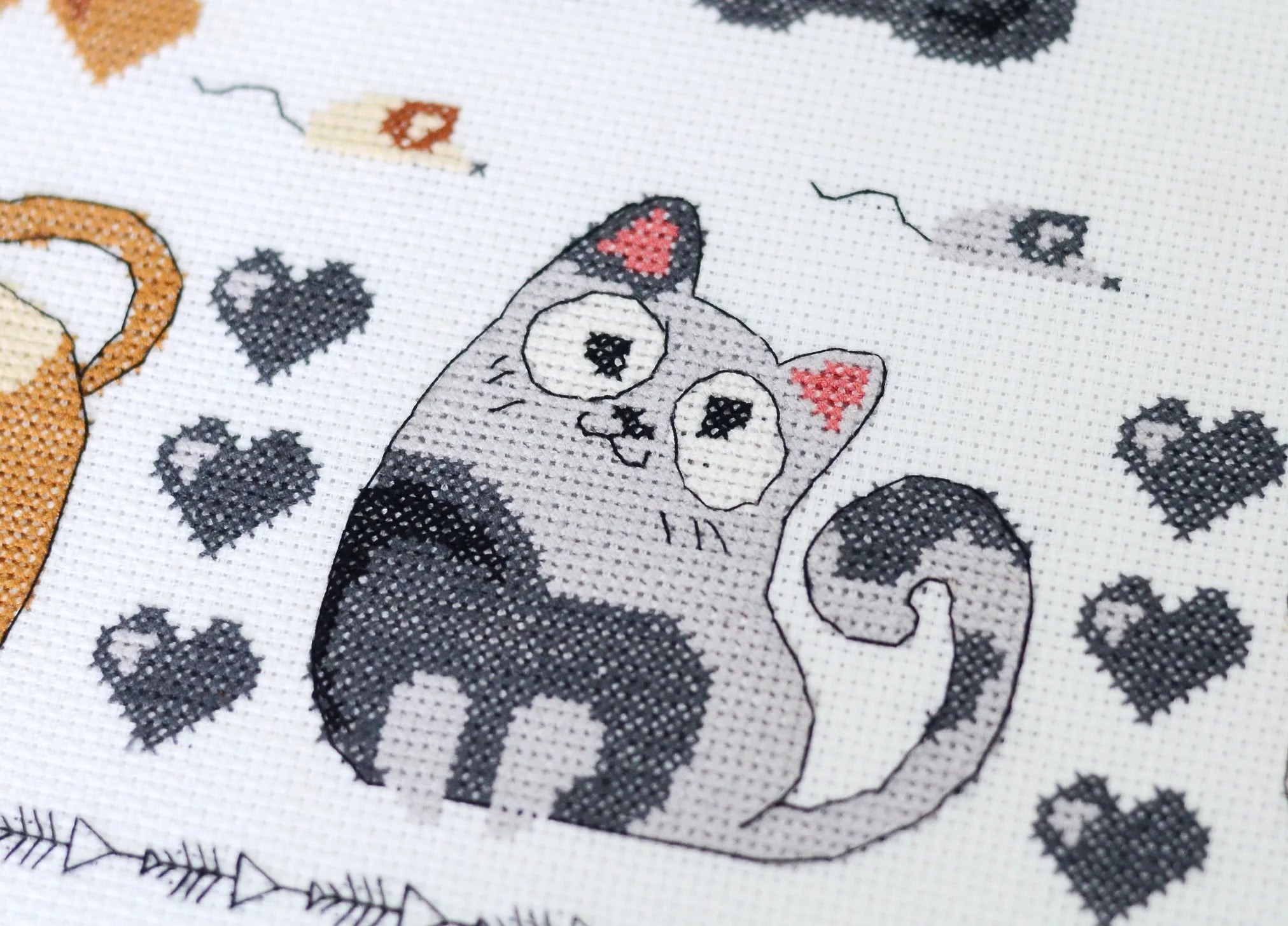 Cross Stitch Kit Cross-stitch kits Meow-meow