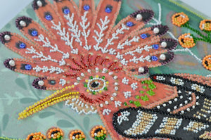 Bead Embroidery Kit Main Bead Embroidery Kit A woodland melody