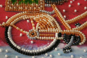 Bead Embroidery Kit Mini Bead embroidery kit Holiday time