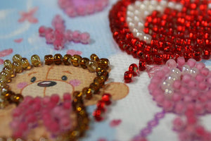 Magnets Bead Embroidery Kit Magnets Bead embroidery kit Air kiss