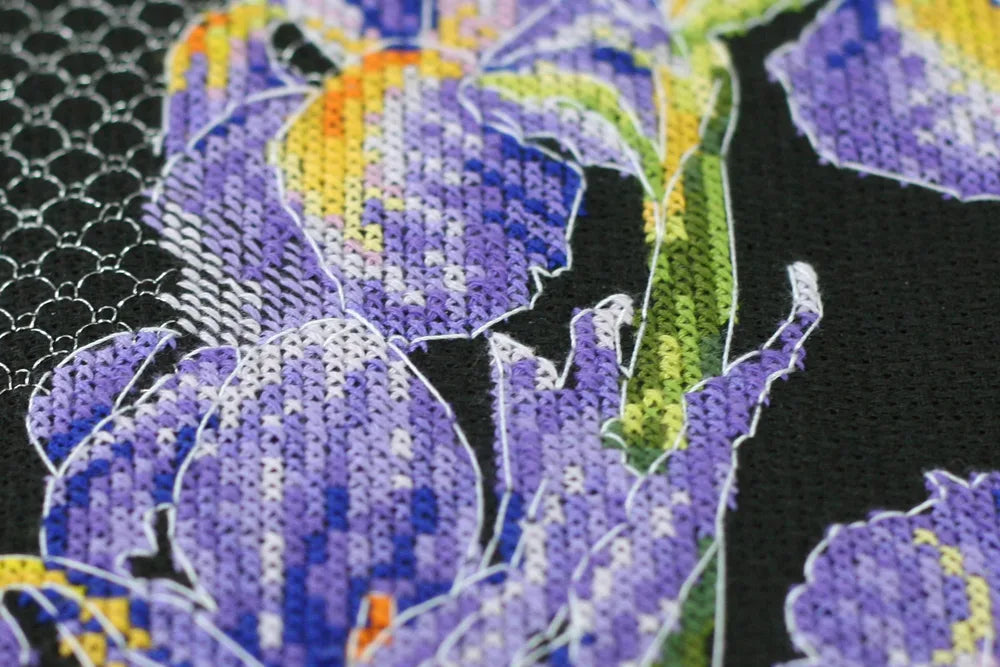 Cross Stitch Kit Cross-stitch kits Japanese irises
