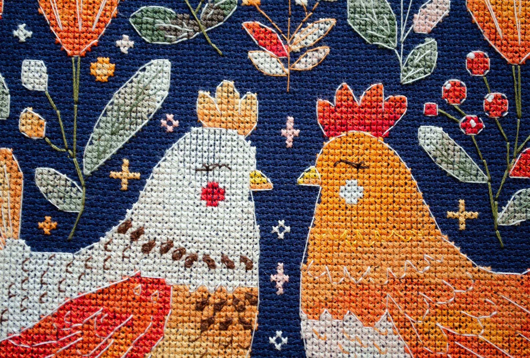 Cross Stitch Kit Cross-stitch kits Best hen friends