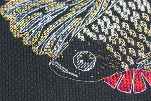 Cross Stitch Kit Cross-stitch kits Black oranda