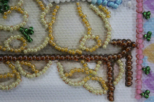 Magnets Bead Embroidery Kit Magnets Bead embroidery kit Umbrella and Flower