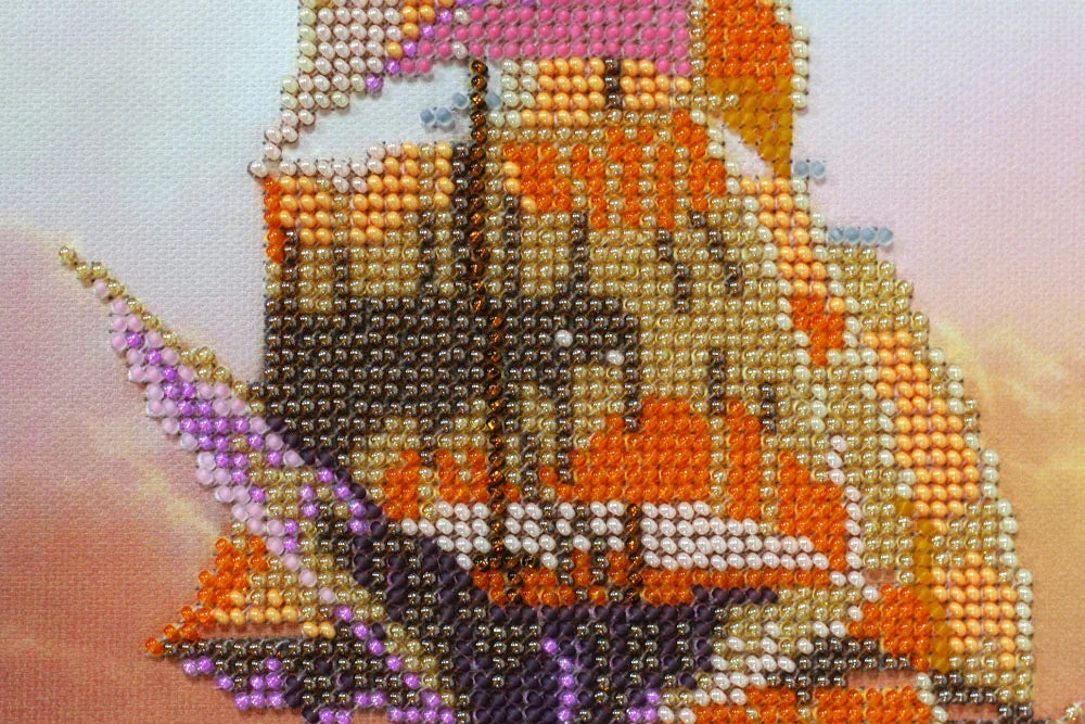 Bead Embroidery Kit Main Bead Embroidery Kit On the waves