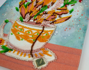 Bead Embroidery Kit Mini Bead embroidery kit Аutumn aroma