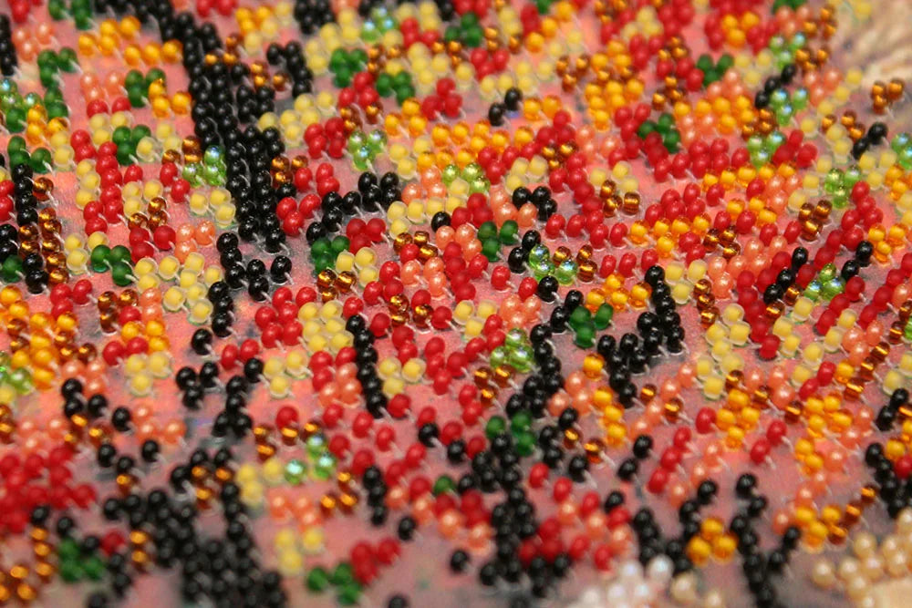 Bead Embroidery Kit Main Bead Embroidery Kit Autumn Kaleidoscope