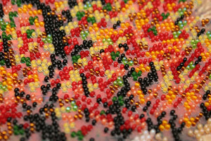 Bead Embroidery Kit Main Bead Embroidery Kit Autumn Kaleidoscope