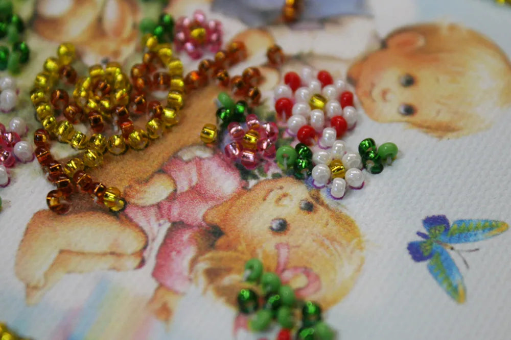 Postcards Bead Embroidery Kit Postcard Bead embroidery kit Congratulations – 1