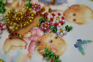Postcards Bead Embroidery Kit Postcard Bead embroidery kit Congratulations – 1
