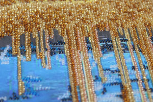 Bead Embroidery Kit Main Bead Embroidery Kit Golden forest