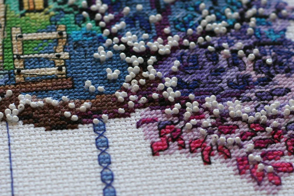 Cross Stitch Kit Cross-stitch kits Cat house