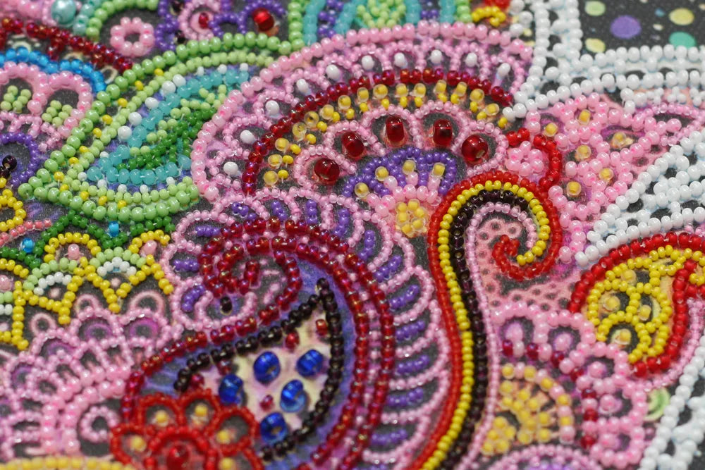 Bead Embroidery Kit Main Bead Embroidery Kit Contemplating…