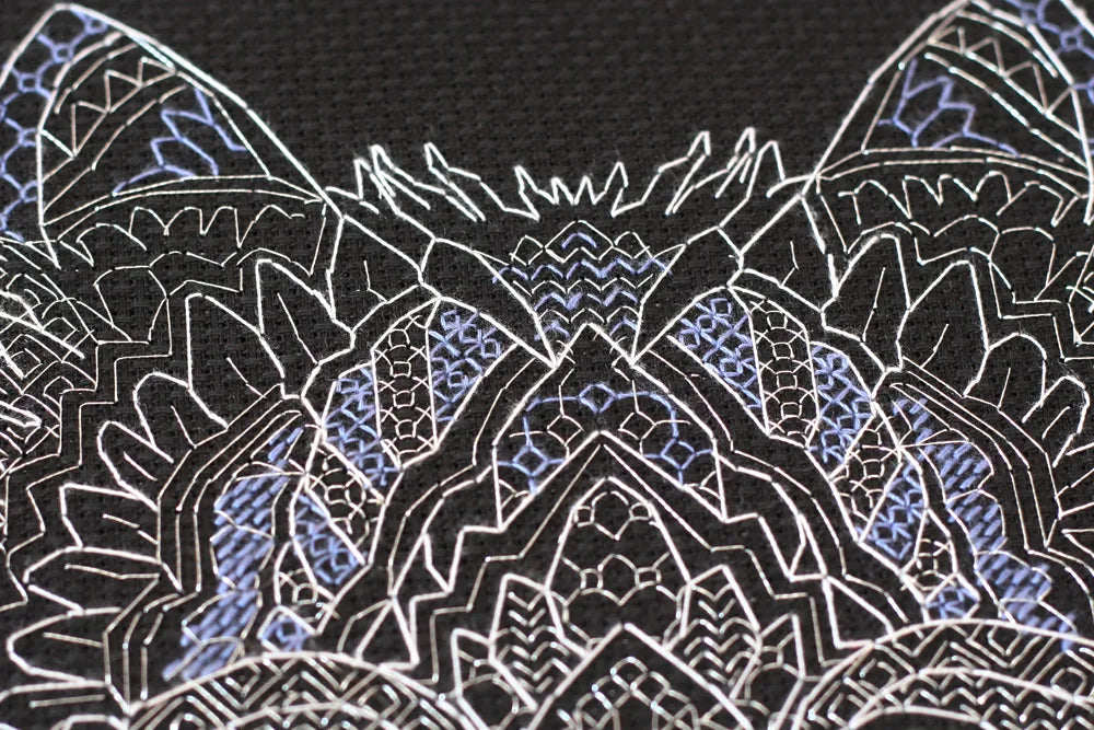Cross Stitch Kit Cross-stitch kits Silver wolf
