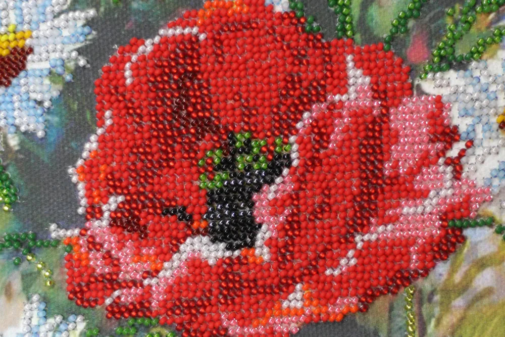 Bead Embroidery Kit Micro Beads Embroidery Kit Summer fantasy
