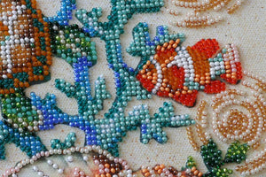 Bead Embroidery Kit Mid-sized bead embroidery kit Merpeople