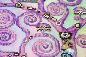 Bead Embroidery Kit Main Bead Embroidery Kit Spring tree of life