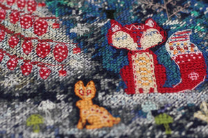 Cross Stitch Kit Cross-stitch kits In the winter forest one day