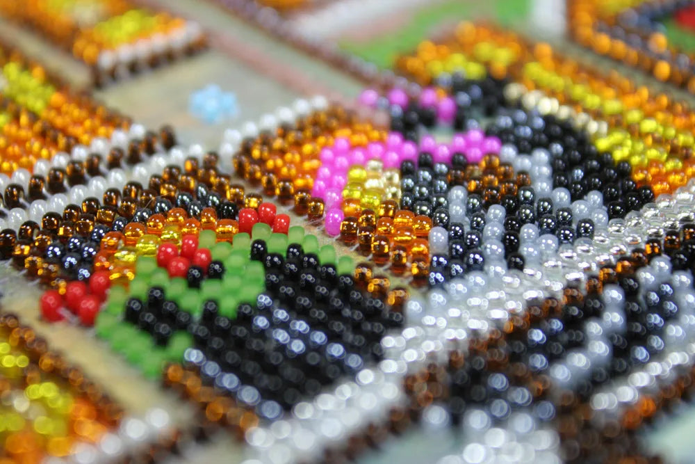 Bead Embroidery Kit Main Bead Embroidery Kit Fabulous Evening