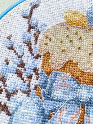 Cross Stitch Kit Cross-stitch kits Easter day (Easter Scenes)