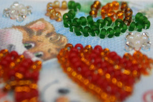 Magnets Bead Embroidery Kit Magnets Bead embroidery kit Happy New Year – 1