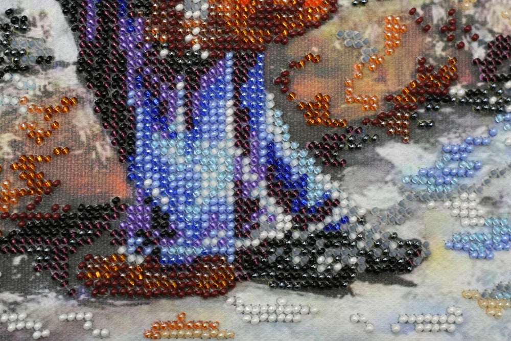 Bead Embroidery Kit Main Bead Embroidery Kit Neoromantic