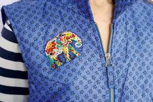 Bead Embroidery Kit On Clothes Decoration Elephant