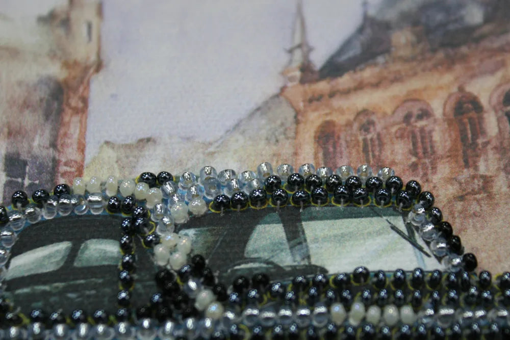 Bead Embroidery Kit Mini Bead embroidery kit Skoda Favorit