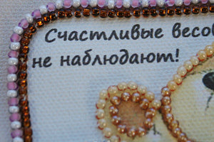 Magnets Bead Embroidery Kit Magnets Bead embroidery kit Happy weigh