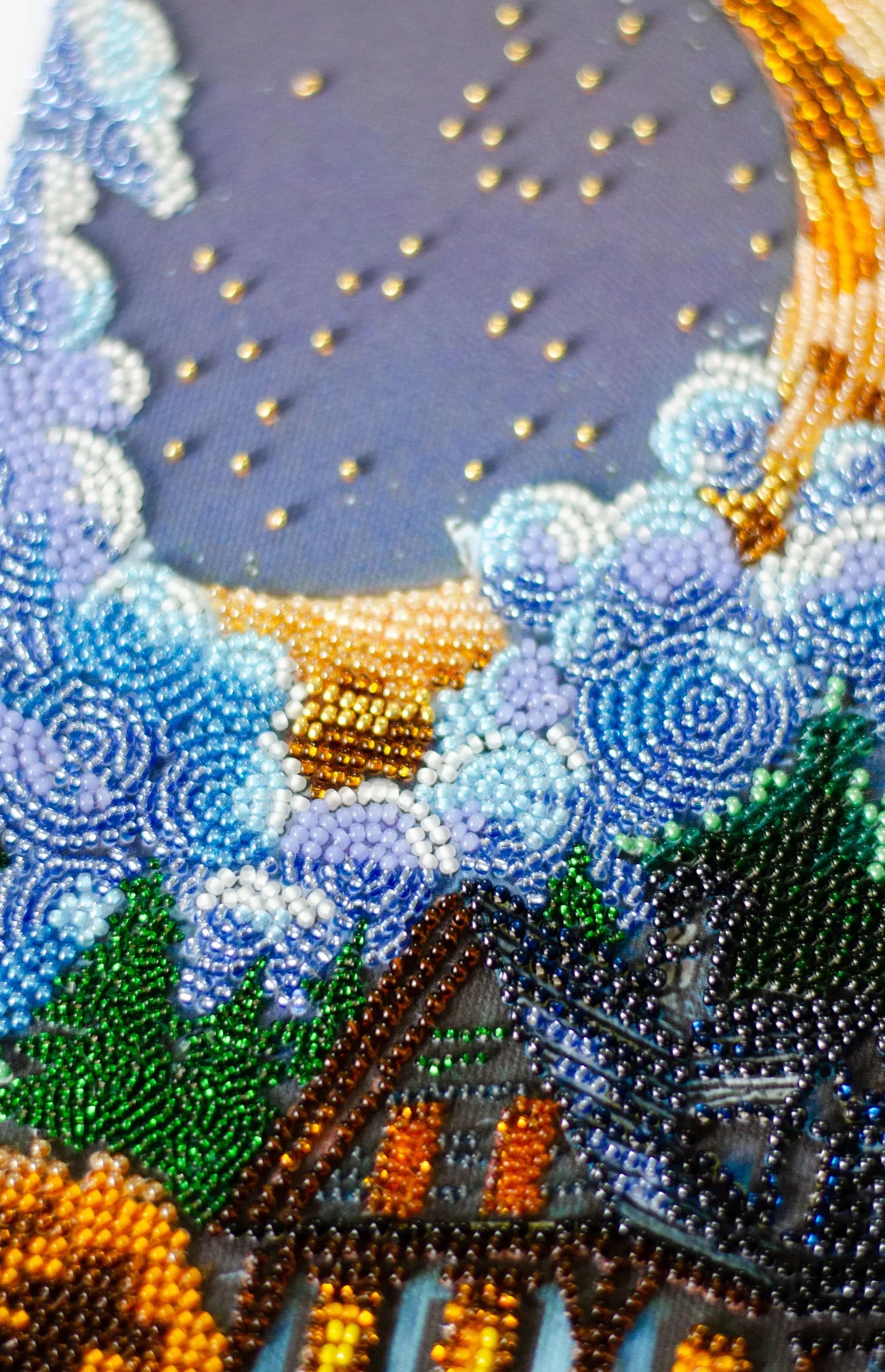 Bead Embroidery Kit Main Bead Embroidery Kit Silent Night