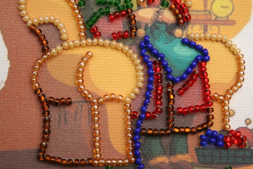 Postcards Bead Embroidery Kit Dear Grandma – 2