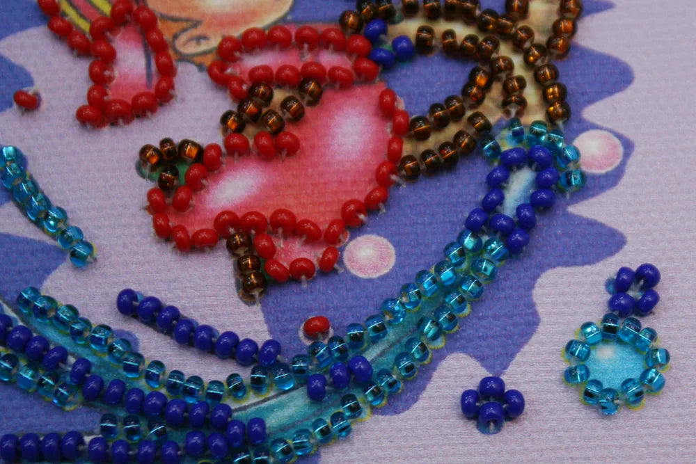 Magnets Bead Embroidery Kit Magnets Bead embroidery kit Aquarius