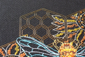 Cross Stitch Kit Cross-stitch kits Bee paradise