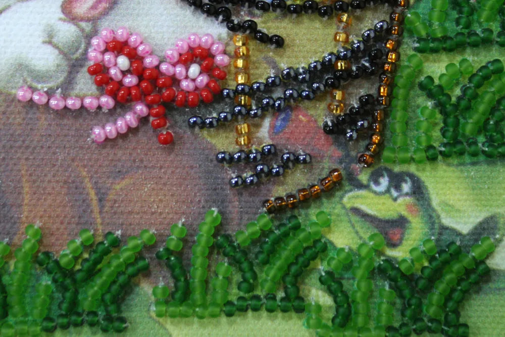 Bead Embroidery Kit Mini Bead embroidery kit Summer day