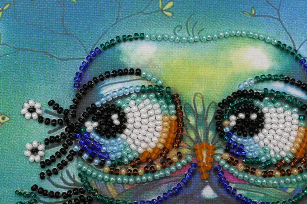 Bead Embroidery Kit Mini Bead embroidery kit Muse