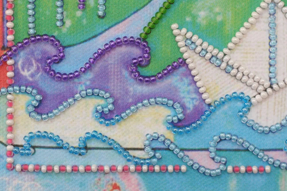Bead Embroidery Kit Mini Bead embroidery kit The voice of the stream