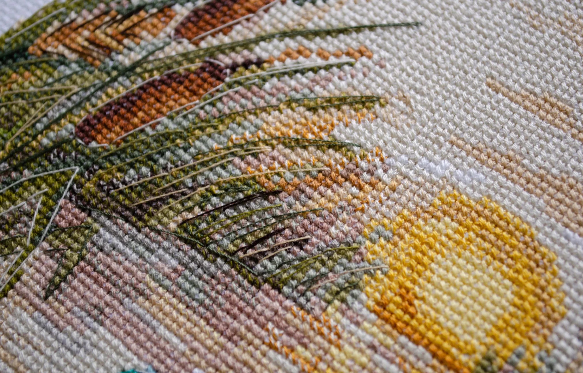 Cross Stitch Kit Cross-stitch kits Evening swim