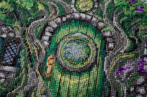 Cross Stitch Kit Cross-stitch kits Where the elves live
