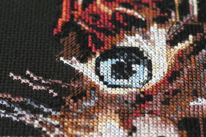 Cross Stitch Kit Cross-stitch kits Fluffy kitten