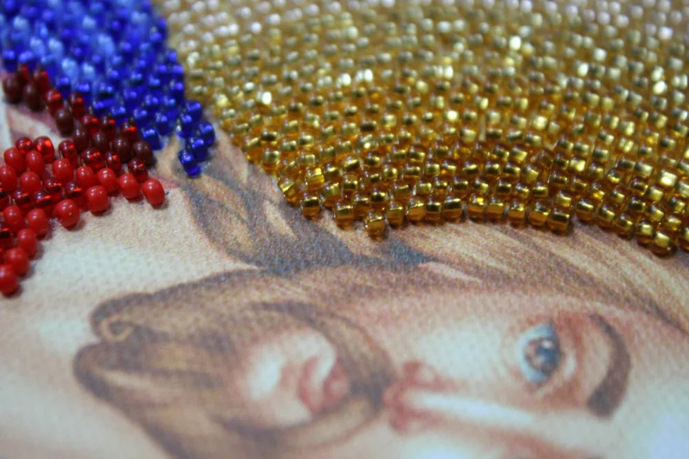 Bead Embroidery Kit Main Bead Embroidery Kit Home iconostasis «The Lord God Almighty»