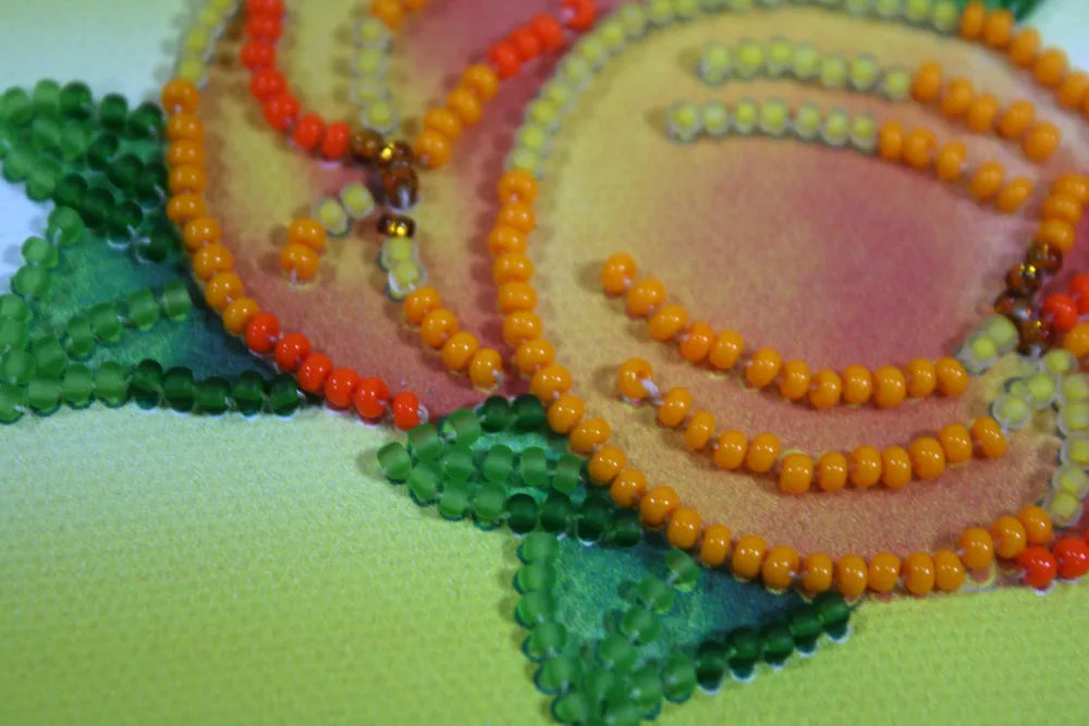 Magnets Bead Embroidery Kit Magnets Bead embroidery kit Ripe peaches