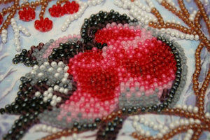 Bead Embroidery Kit Mini Bead embroidery kit Warmth together