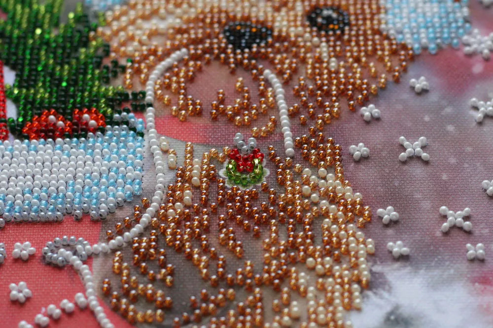Bead Embroidery Kit Main Bead Embroidery Kit New Year`s Miracle