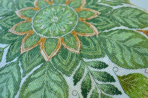 Cross Stitch Kit For Cushion Cross-stitch kits Dance of the leaves