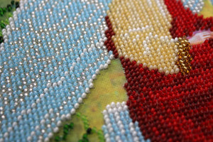 Bead Embroidery Kit Main Bead Embroidery Kit Holy Trinity